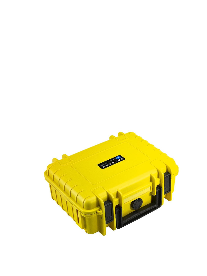 B & W Outdoor Case Type 1000 Inserto Partición Acolchado Yellow