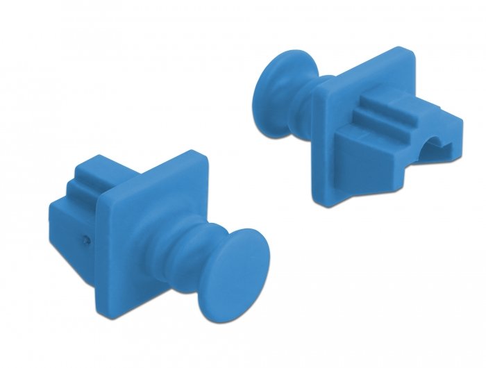 Protection Contra Polvo RJ45 Connector Female 10 Units Blue