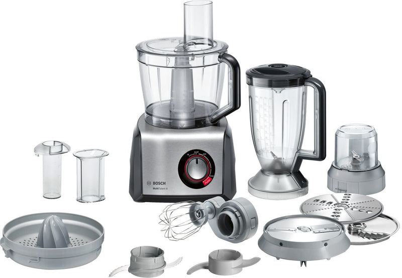 Bosch Robot Kitchen MC812M844 1250W 3,9 L Black Steel Inoxidable