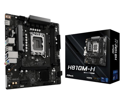 Asrock Motherboard H810M H MATX 2X DDR5 Lga 1851 90-MXBSZ0-A0UAYZ — image 1