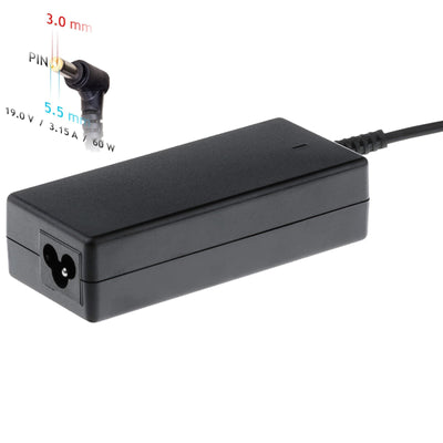 Akyga Charger Laptop AK-ND-13 19V/3.16A 60W 5.5X3.0MM + Pin Samsung — image 1