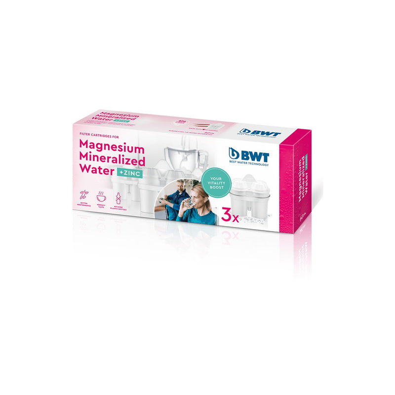 Bwt 814453 3ER Pack + Zink Magnesium Mineralized Water