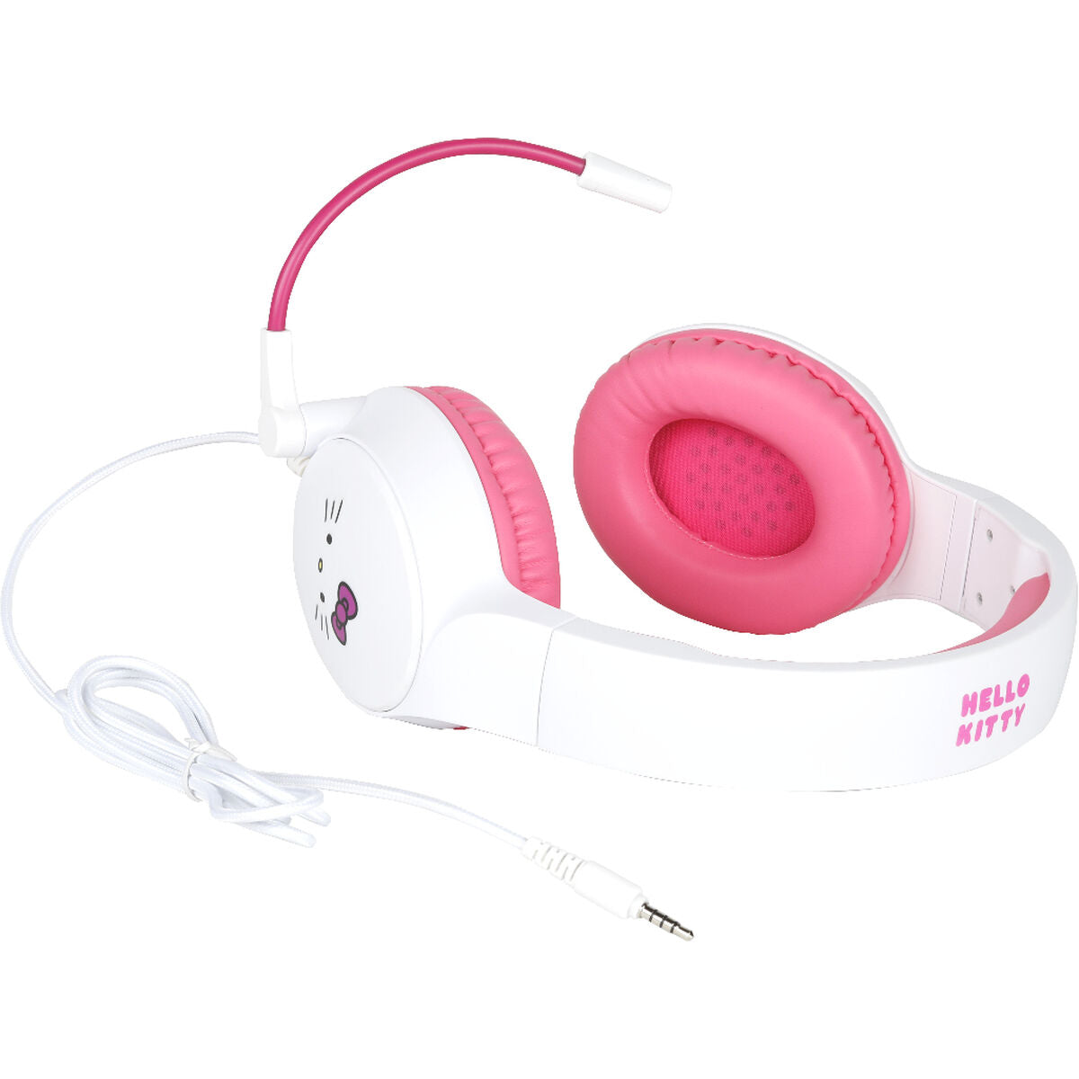 Konix Headphones With Microphone Konix Kx Hello Kitty Gaming Headset