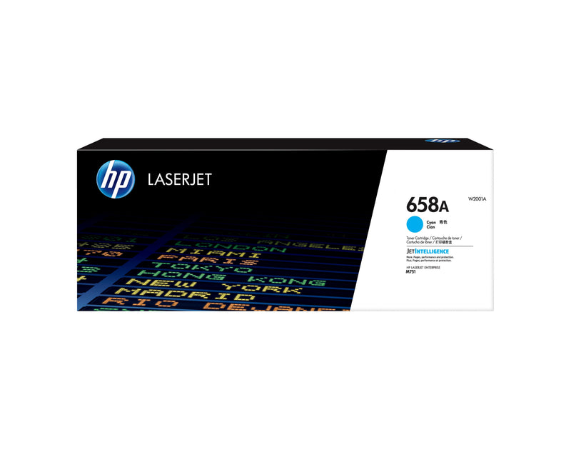 HP 658A Cyan Laserjet Toner Cr