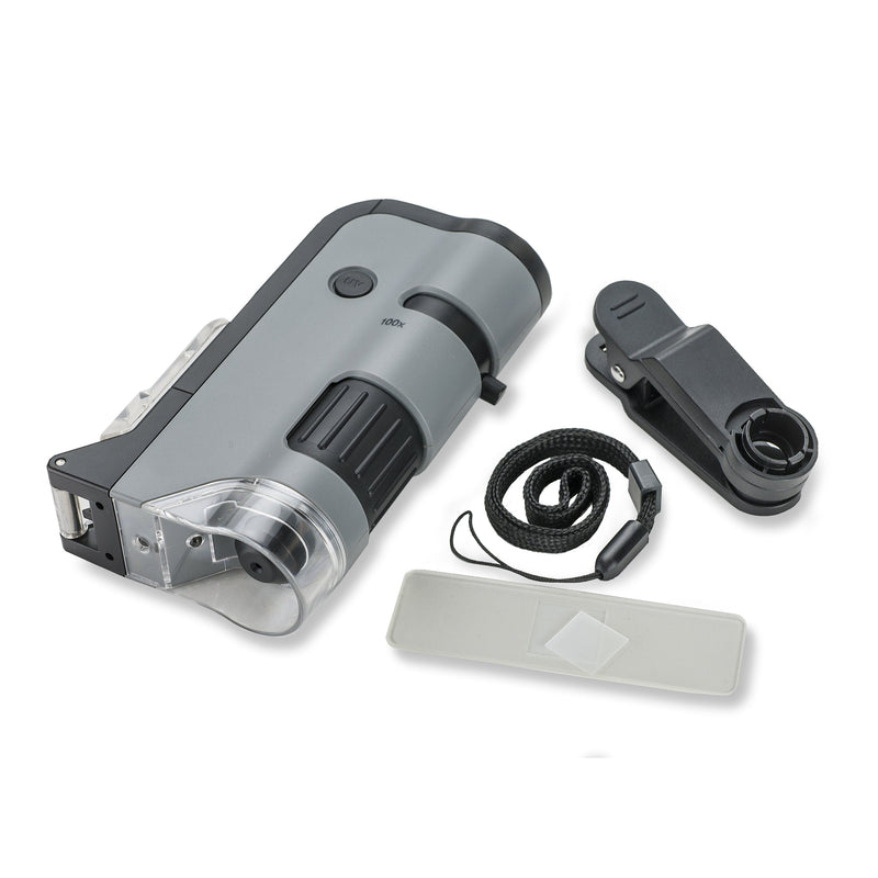 Carson Microflip 100X - 250X LED Pocket Microscope