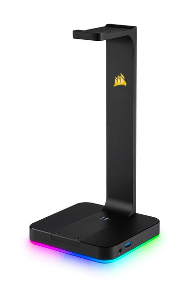 Corsair Stand Headphones Aluminium RGB And 7.1 Surround Sound Corsair ST100 RGB Premium, Headphones Indoor Bla — image 1