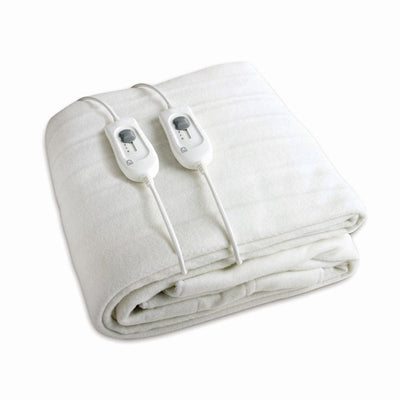 Haeger Blanket Eléctrica Confort Sleep Double 2*60W 3 Niveles Temperatura 2 Controles Desmontables 150*140CM — image 1