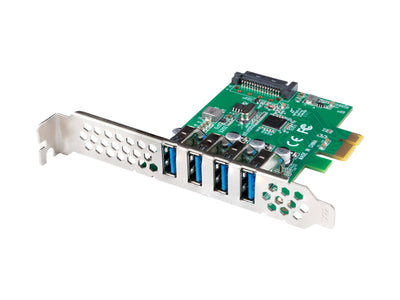 Lanberg Card Extensión Pci Express 4 X USB 3.1 GEN1 + Stand Low Perfil — image 1