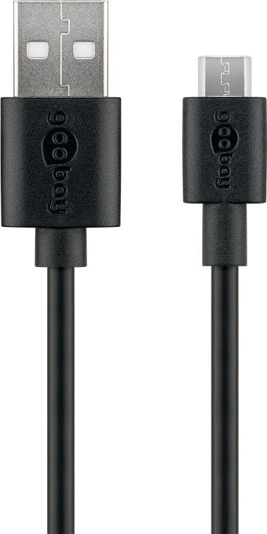 Goobay USB-A Cable Charging And Sincronización Micro-usb 46800 1M — image 1