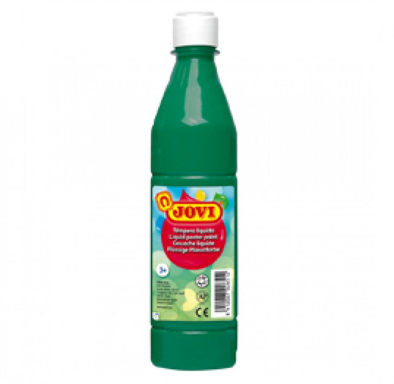 Jovi Témpera Líquida School Bottle 500ML Green Oscuro