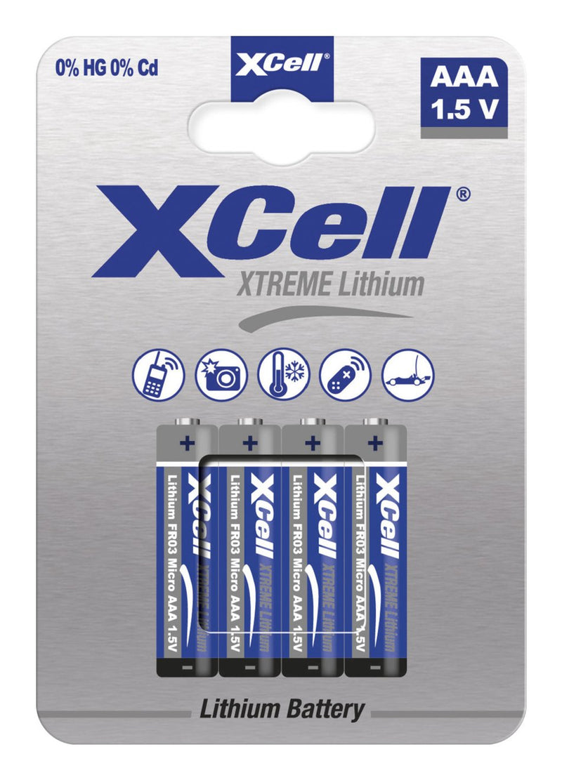 Xcell 145874 Battery Doméstica Battery Rechargeable Aaa Litio