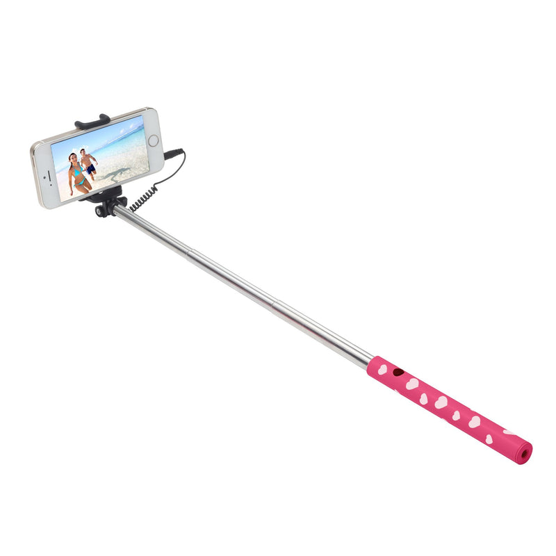 Ultron Palo Selfie Hot Shot Corazón Pink White
