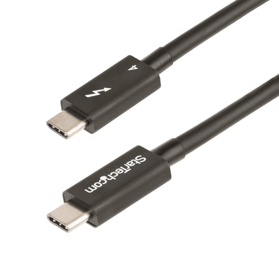StarTech.com Cable 0,5M Thunderbolt 4 - 40Gbps - Pd 100W - Vídeo 4K/8K - Cable Thunderbolt 4 With Certificació — image 1