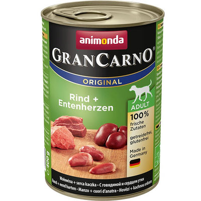 Animonda Grancarno Sabor Adulto: Corazones Ternera And Pato 400G — image 1