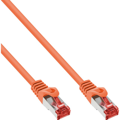 Inline® Network Cable S/FTP Pimf CAT.6 250MHZ Pvc Cobre Orange 7.5M — image 1