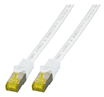 Efb RJ45 Network Cable S FTP, CAT.6A, Lszh, CAT.7 ROHK.,25M, White — image 1