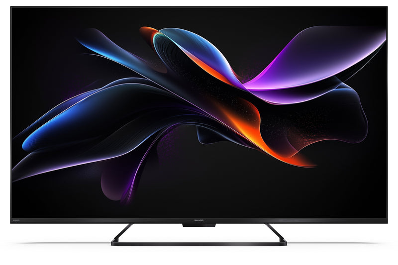 Sharp 50HR7265E 50 QLED 144HZ 4K Ultra HD Google TV, Dolby Vision, Dolby Atmos, Central Stand