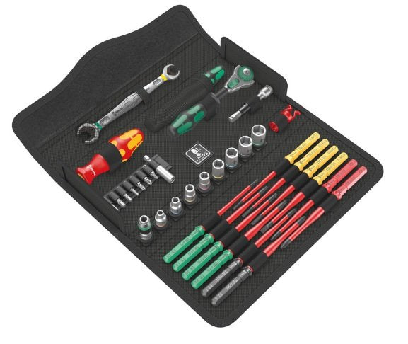 Wera Box Of Tools 2GO 2, Bag Black With Handle And Shoulder Bag