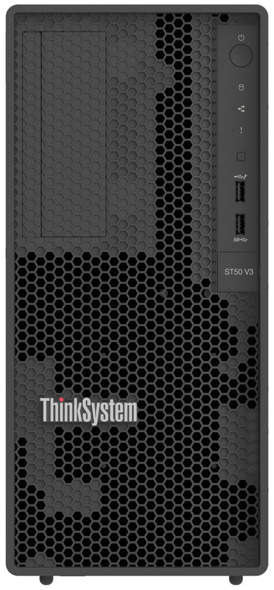 Lenovo PC Thinksystem ST50 V3 1XINTEL Xeon 6315P 4C 2.8GHZ 55W 1X16GB 1RX8 2X480GB SSD Sw Rd 1X500W — image 1