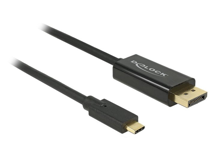 Delock USB Cable Type-c ™ - DisplayPort M/M (dp Alt Mode) 4K 60 HZ 1M Black