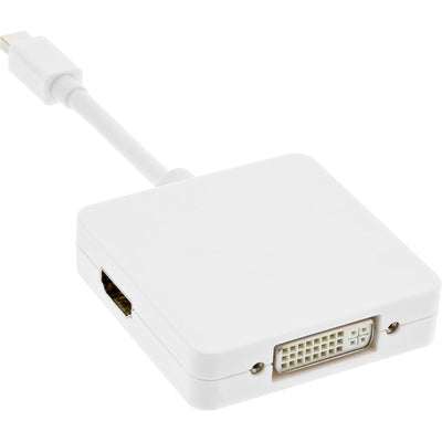 Inline Adapter Mini DisplayPort a HDMI / DVI / DisplayPort White — image 1