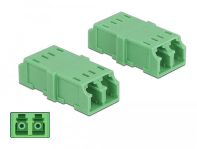 Delock 85924 Adapter Fibre Optic Lc 4 Pieces Green — image 1