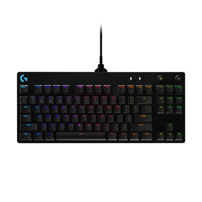 Logitech Keyboard English G Pro Gaming USB QWERTY Internacional Ee.uu. Black — image 1