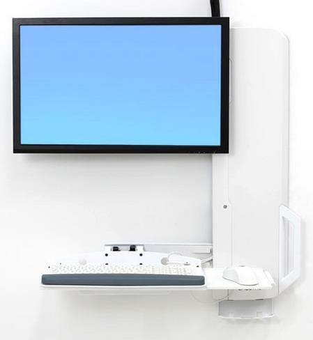 Ergotron 61-081-062 Stand Monitor 61CM (24) White Wall