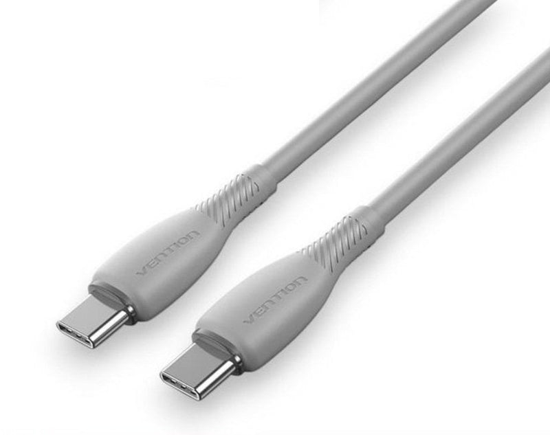 Vention USB Cable 2.0 Type-c Trwhh USB Type-c Male USB Type-c Male Up To 100W 480Mbps 2M Grey