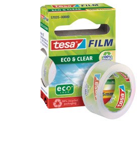 Tesa Eco & Clear, 1 Roll 19MM, Tape Adhesiva Transparent 33 Metres — image 1
