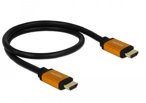 Delock Ultra High Speed HDMI Cable 48Gbps 8K 60 HZ 0,5M — image 1