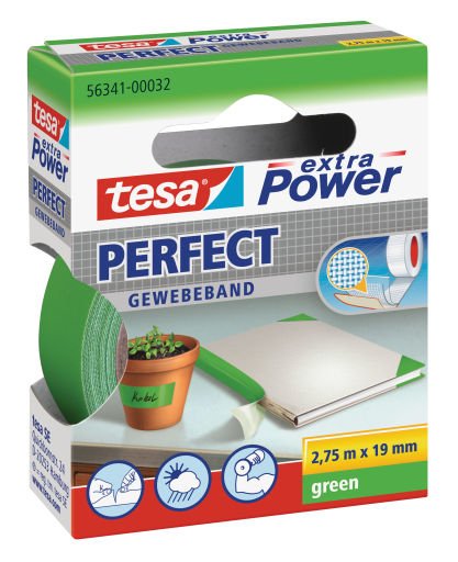 Tesa Tape Extra Power Perfect 2,75M 19MM Green