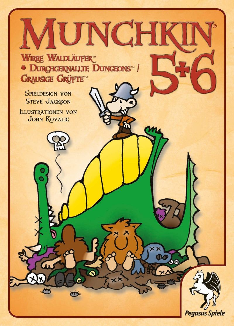 Pegasus Munchkin 5 + 6, Expansión Set Of Cartas 17225G