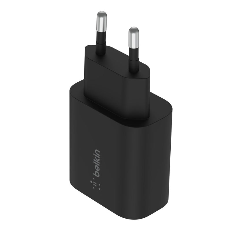 Belkin Wall Charger USB-C 25W PD 3.0 Black WCA004VFBK