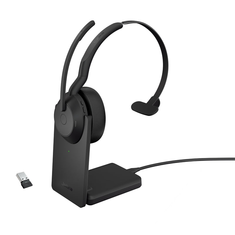 Jabra EVOLVE2 55 Auriculares Inalámbrico Y Alámbrico Diadema Bluetooth Base Charging Negro 25599-889-989