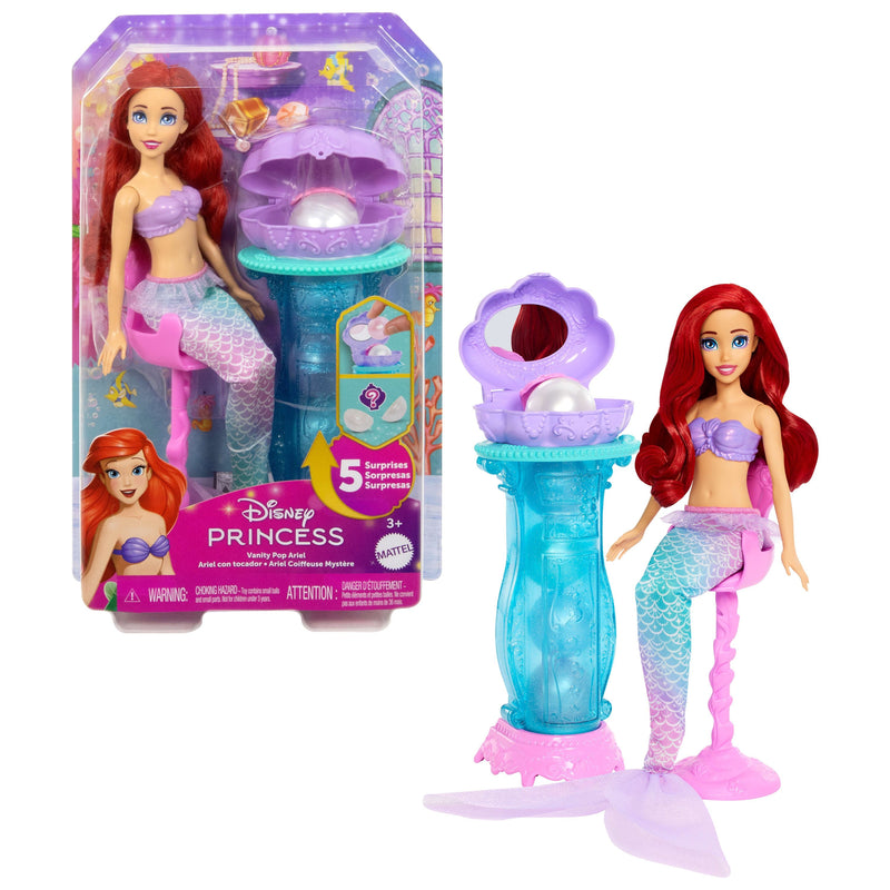 Mattel Muñeca Disney Princesa Siren Sorpresa JBF86