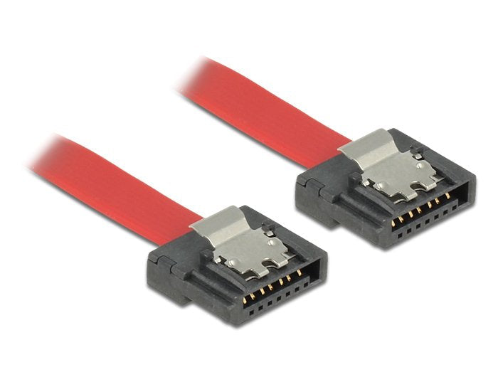 Delock Cable SATA 6GB S 50CM Red Flexi