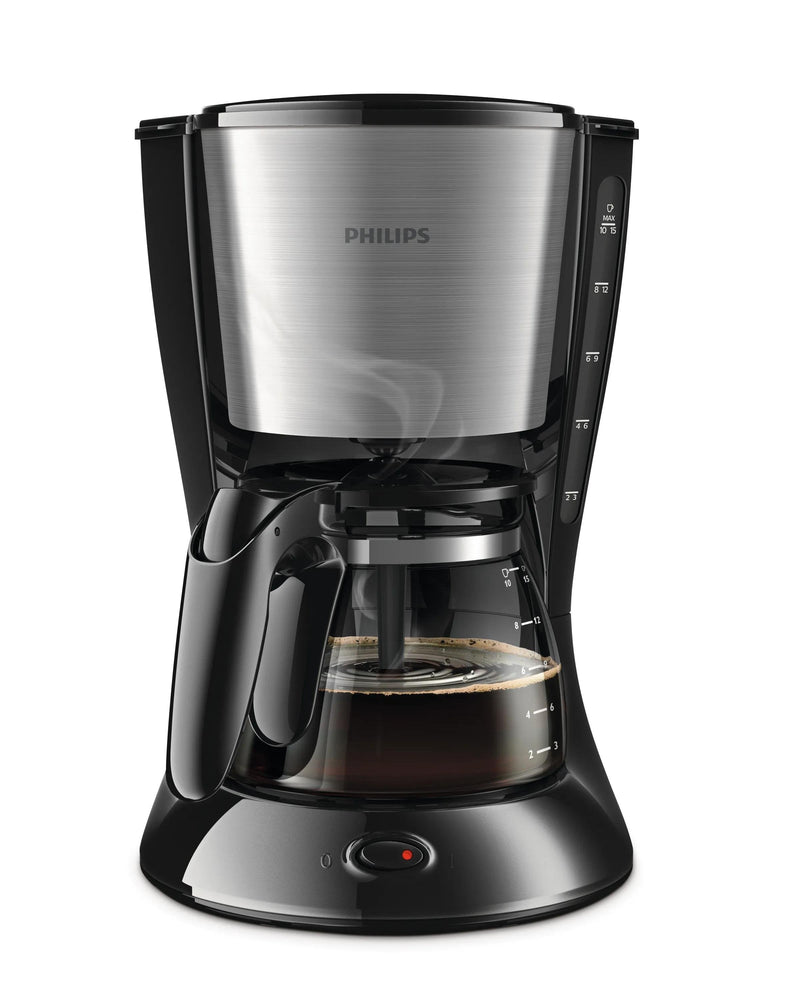 Philips Coffee Machine Goteo Daily Collection HD7462 Steel Inoxidable Black