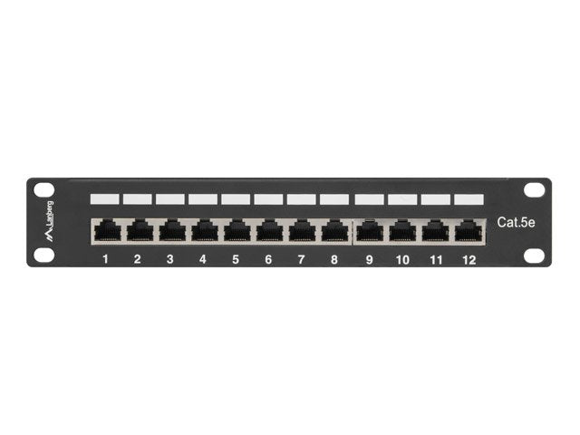Lanberg PPF5-9012-B Patch Panel 1U