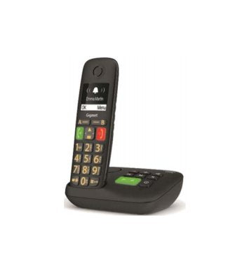 Gigaset S30852-H2921-B101 Phone Dect/Analógico Black Identificador Llamadas