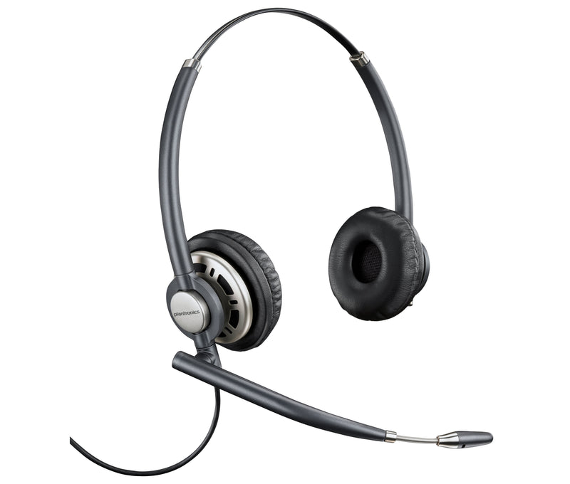 Poly HP Encorepro 720 Binaural Headset + Quick Disconnect Alámbrico Diadema Black