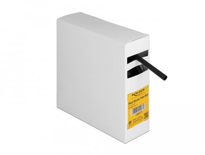 Delock Box Of Tubos Termorretráctiles, Tasa Contracción 3: 1, 5 Mx 6,4MM Black — image 1