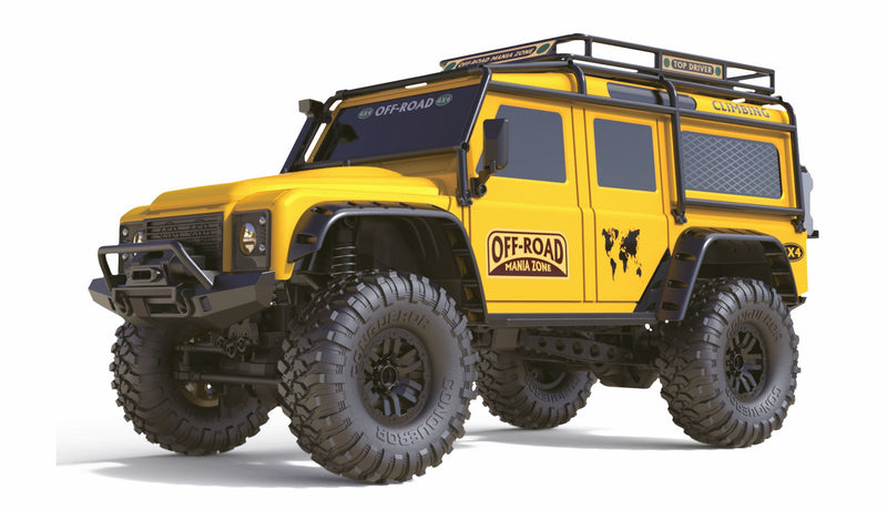 Amewi Rc Auto Dirt Safari Suv Crawler Liion 1500MAH Yellow/8+