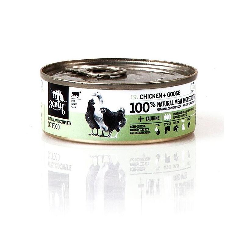 3COTY Turkey With Krill - Comida Húmeda Gatos - 80G