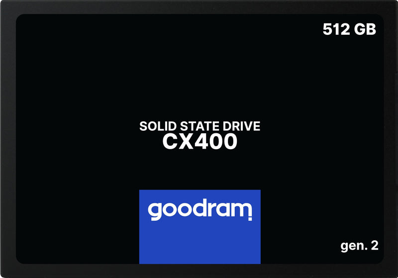 Goodram Drive SSD 512GB 2,5 (6,3CM) SATA III CX400 GEN.2 Intern Retail