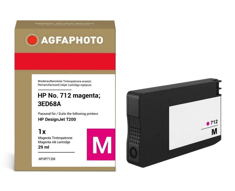 Agfa Photo Ink Magenta APHP712M 350 Copias 29ML