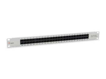 Equip Patchpanel 50x RJ45 CAT3 19 1HE ISDN Grey Claro