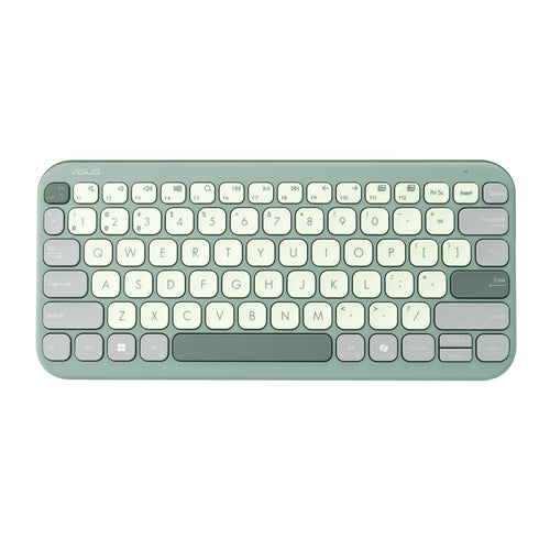 ASUS Wireless Keyboard Marshmallow KW100 Green — image 1