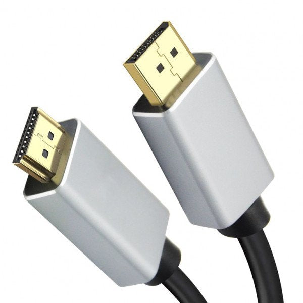 Helos Cable DisplayPort Male/HDMI Male Premium, 3,0M, Black