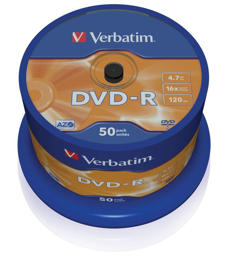 Verbatim Dvd-r 16X - 4,70GB Tarrina 50 43548 (4)